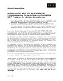 [PDF] Pressemitteilung: Renault-Konzern wählt KPIT als strategischen Technologiepartner für das Software-Defined Vehicle (SDV)-Programm der nächsten Generation aus