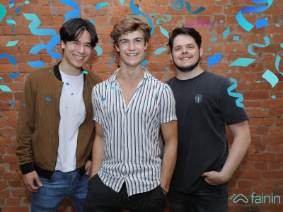Johann Lissner, Maximilian Lehmann und Kevin Mattutat von Fainin © Fainin
