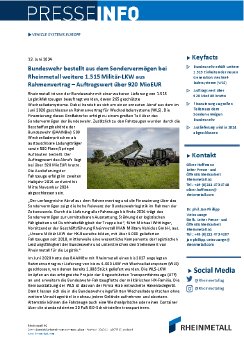 2024-06-12 Bundeswehr bestellt aus dem Sondervermögen bei Rheinmetall weitere 1515 Militär-LKW.pdf