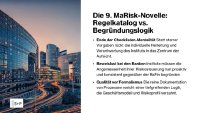 MaRisk 10.0: Der neue Standard – BaFin veröffentlicht 9. Novelle zur Konsultation