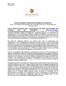 01102020_DE_Aurania_financing DE.pdf