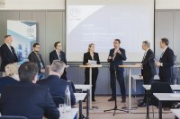 Internationale Konferenz zum Thema „Digitale Innovationen für ein sicheres und nachhaltiges Europa“ bei dormakaba in Ennepetal.