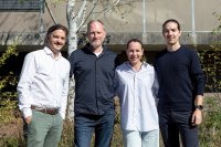Jonas Schmid, Co-CEO of akenza, Markus Kniesel, Managing Director of VEGA,
Isabel Grieshaber, Managing Partner of VEGA, and Simon Rieser, Co-CEO of akenza, look forward to combining their strengths in the future.