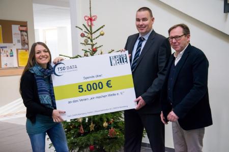 Spendenübergabe