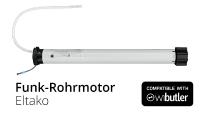 Produktneuheit: Funk-Rohrmotor mit wibutler kompatibel