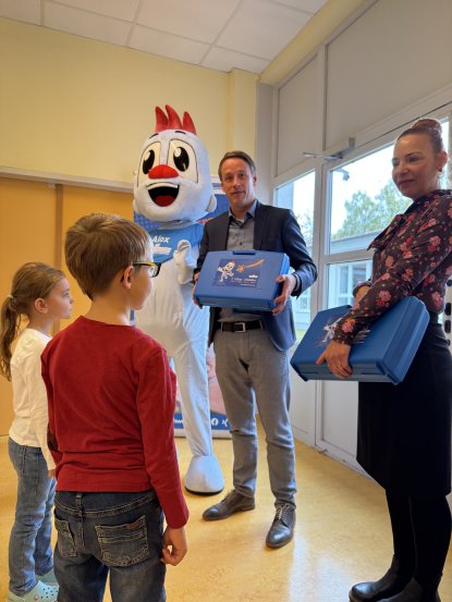 20 Jahre „1. Klasse-Malaktion“: Stadtwerke Schwerin feiern kreatives Jubiläum