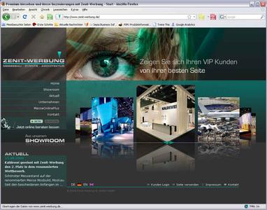 Mit dem neuen Corporate Design beweist die ZENIT-WERBUNG GmbH, dass sie sich auch selbst exzellent in Szene setzen kann.