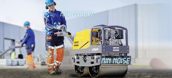 Atlas Copco LP6500 Doppel-Vibrationswalze vereint Leistung mit Bedienkomfort