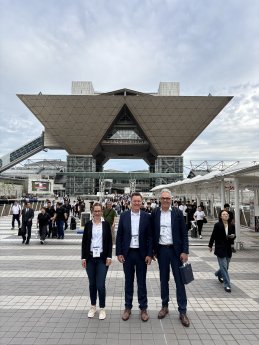 Photo_04_Ursina Mutzner, Juergen Berger and Willi Stadler at N-Expo 2026 in Japan.jpeg