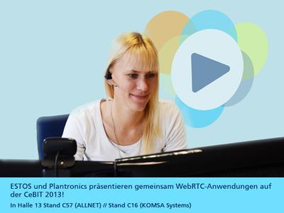 ESTOS und Plantronics präsentieren gemeinsam WebRTC-Anwen...