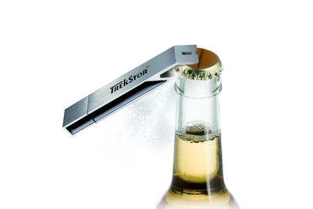 USB Stick CO mit Flasche