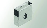 Der neue Einlaufkasten erleichtert Einbau und Anschluss.