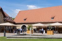 Das Gut Wöllried bei Würzburg bietet ein modernes Ambiente für die SKZ-Fachtagung 