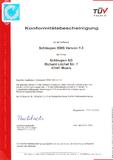 Konformitätsbescheinigung für R2C_ISMS