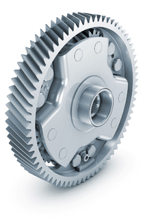Lightweight differential with spur gearing