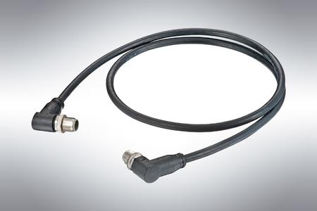 Zuwachs im M12 Systemkabel-Portfolio: D-kodiert umspritzte Systemkabel