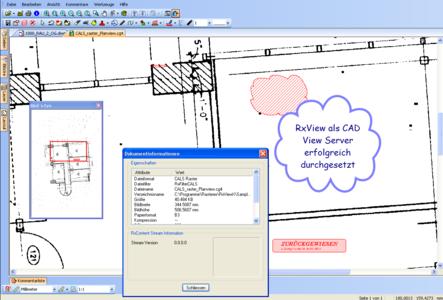 RxView als CAD View Server erfolgreich umgesetzt