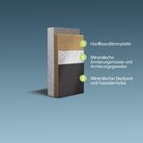 Natürlich von Vorteil: Das neue Fassadendämmsystem von Caparol basiert auf einer Dämmplatte aus natürlichen Hanffasern, die ausgewogenen Schutz vor Kälte, Hitze, Schall und Feuchtigkeit bietet, Foto: Caparol Farben Lacke Bautenschutz