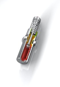 ACE MAGNUM Industriestoßdämpfer und ihr komplexes Innenleben, Bild: ACE Stoßdämpfer GmbH
