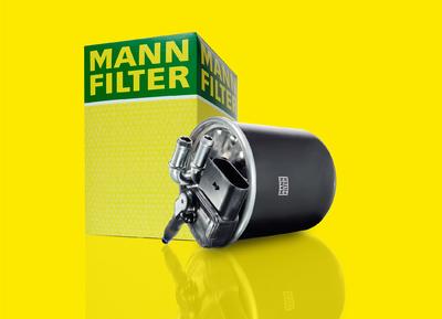 MANN FILTER Kraftstofffilter mit Sandwichheizung