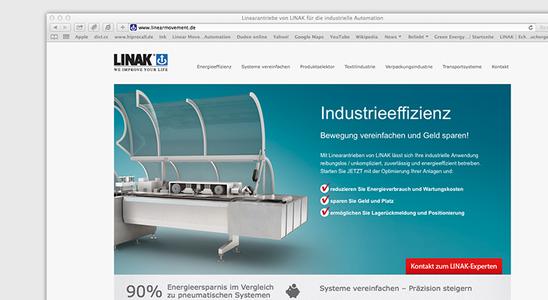 Die neue Seite: www.linearmovement.de
