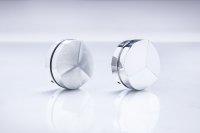 The dry electropolishing technology is also ideal for finishing life style products, like this tamper.