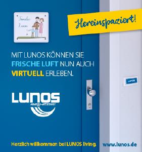 LUNOS living erwartet Sie.