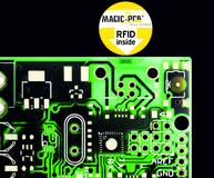 RFID-Chip inside - identifiable and traceable printed circuit board