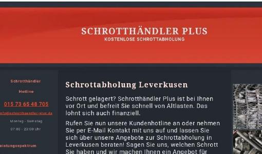 kostenlose Schrottabholung Leverkusen
