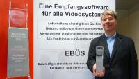 Hardo Naumann mit dem silbernen PROTECTOR für EBÜS