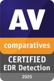 AV Comp Zertifikat EDR Detection 2025