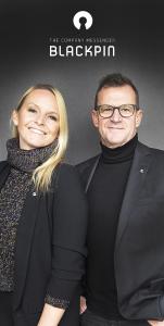 CEO Sandra Jörg (BLACKPIN GmbH) und Co-Investor Dr. Gerold Bläse, (Bläse + Kollegen GmbH)