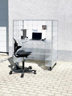mobiler Arbeitsplatz - fahrbares Büro