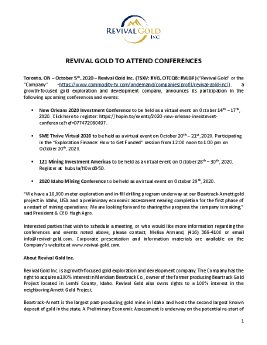 Revival Gold Inc. - Conferences - October 5th 2020 - FINAL.pdf