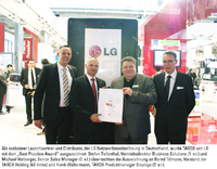 CeBIT 2010: TAROX wird von LG mit dem „Best Practice Award“ ausgezeichnet