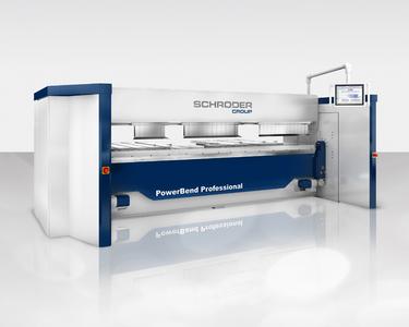 Schwenkbiegemaschine PowerBend Professional, Bildquelle: Schröder Group