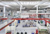 Produktionshalle Elektror airsystems Waghäusel