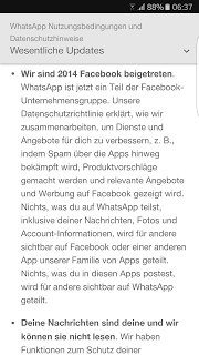 WhatsApp Nutzungsbedingungen und Datenschutzrichtlinie Wesentliche Updates I.png