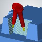  Große Bahnabstände für optimale Oberflächenqualitäten in kürzester Zeit  (Bild: OPEN MIND)