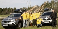 Continental stellt Tour-Team für Reise von Hamburg nach Johannesburg im Serengeti-Park vor