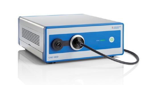 The new CAS 140D spectroradiometer is suitable not only as a reference instrument in national calibration labs, but also for continuous use in production