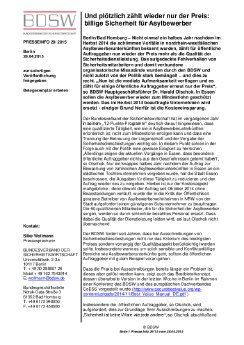 29-15 Und plötzlich zählt wieder nur der Preis - billige Sicherheit für Asylbewerber.pdf