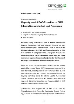 20181001_PM - Ceyoniq vereint SAP-Expertise zu ECM, Informationssicherheit und Prozessen.pdf