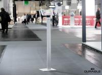 Durable 8932 Universal Tablet Bodenständer, diebstahlsicher