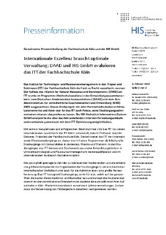 HIS-Presseinfo_Evaluation ITT FH Köln_04.02.2010.pdf