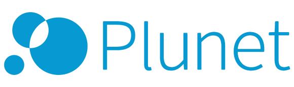 2015 Plunet translation management systems Logo blue CMYK