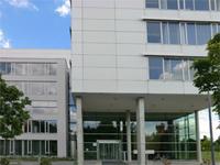 Eingangsbereich Gebäudekomplex KUMAVISION