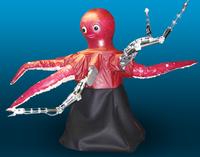 Messemodell Datenkrake 