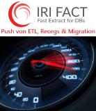 Beschleunigen Sie die Datenerfassung: FACT beschleunigt Unloads bis zu 7x schneller mit paralleler Abfragetechnologie! Die Leistung wird linear skaliert, sodass Sie Milliarden von Zeilen in Minuten extrahieren können.

Viele DBs, ein Unloader: FACT arbeitet mit Oracle, MySQL, DB2 UDB, Sybase, SQL Server und anderen zusammen! Erstellen Sie einfache Jobskripte von Hand oder automatisch in der GUI der IRI Workbench, die auf Eclipse ™ basiert.