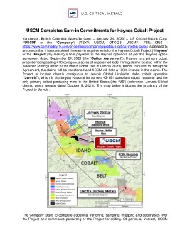 24012023_EN_USCM Completes Earn-in Commitments for Haynes Cobalt Project - Press Release.pdf